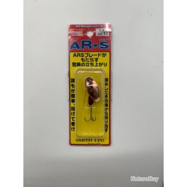 Cuillers de pche Smith AR Spinner 1cm 2,1g bronze