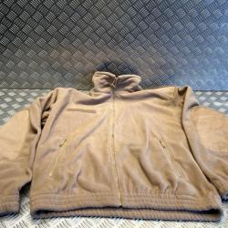 veste polaire mil-tec type armee francaise coyote taille xxxl