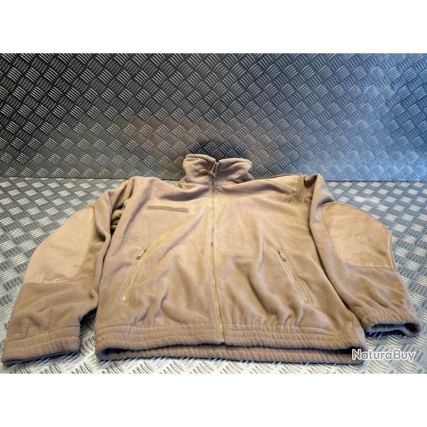 veste polaire mil-tec type armee francaise coyote taille xxxl