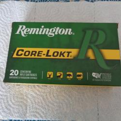 UNE BOITE DE REMINGTON EN 7RM  CORE-LOKT NEUVE