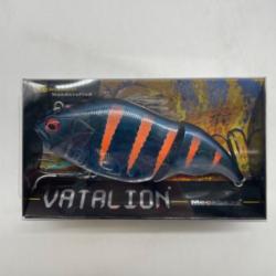 Leurre dur megabass vatalion 115F blue orange exclusif europêche