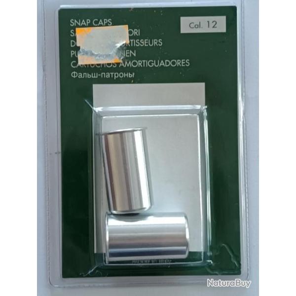 DOUILLES AMORTISSEUR ALUMINIUM CAL 12 PAR 2