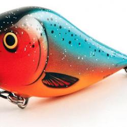 Poisson nageur coulant SLIDER 7 cm - SALMO Orange Parrot