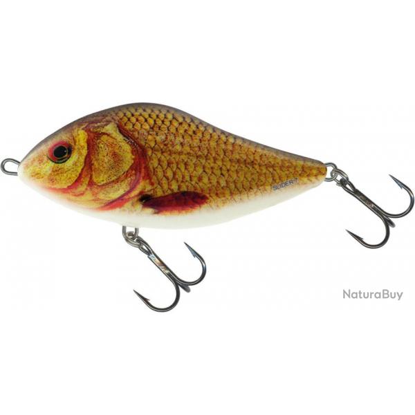 Poisson nageur coulant SLIDER 7 cm - SALMO Supernatural Golden Crucian