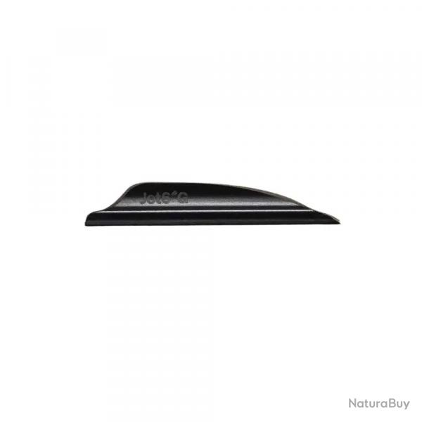 Plume de flche Plastique Jet6 Ghost (par 60) - Noir