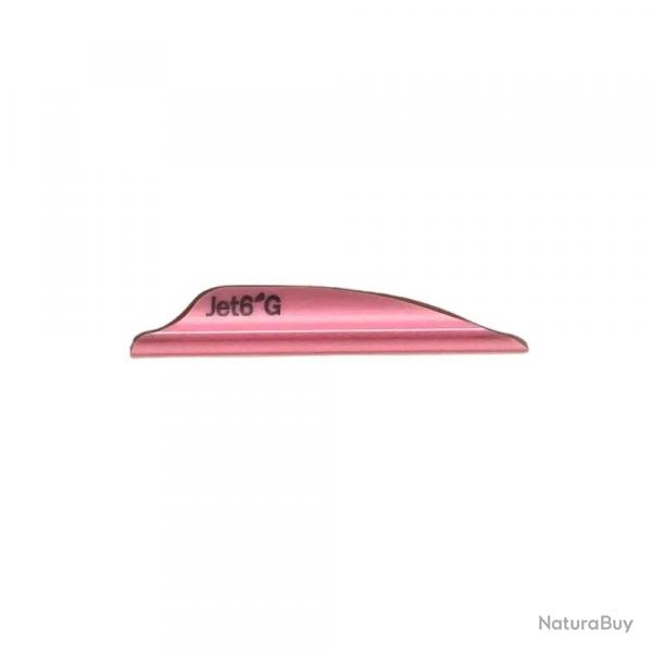 Plume de flche Plastique Jet6 Ghost (par 60) - Rose