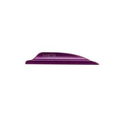 Plume de fl&egrave;che Plastique Jet6 Ghost (par 60) - Violet / Droitier