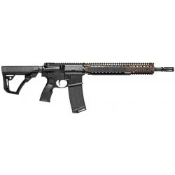 Carabine Daniel Defense type AR15 M4A1 14.5" Cal .5,56x45 (223) Bicolore