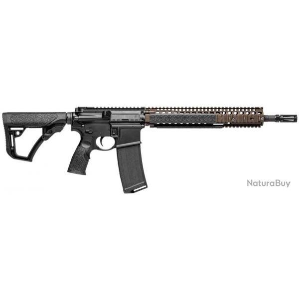 Carabine Daniel Defense type AR15 M4A1 14.5" Cal .5,56x45 (223) Marron