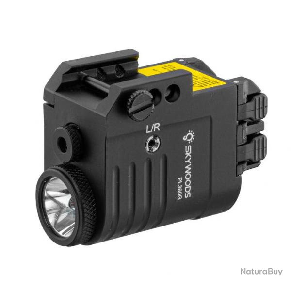 LAMPE-LASER PISTOLET SKYWOOD 650 LUMENS