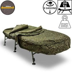 Bed Chair Solar SP C-Tech Memory Foam SS MKII Wide 6 pieds 5 saisons