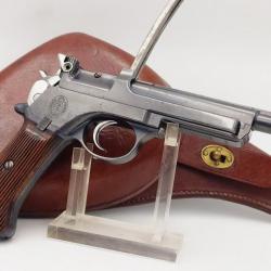 PISTOLET SEMI AUTOMATIQUE MANNLICHER MODELE 1905 ARGENTINE CALIBRE 7.65X21 MM - AUTRICHE HONGRIE XXè