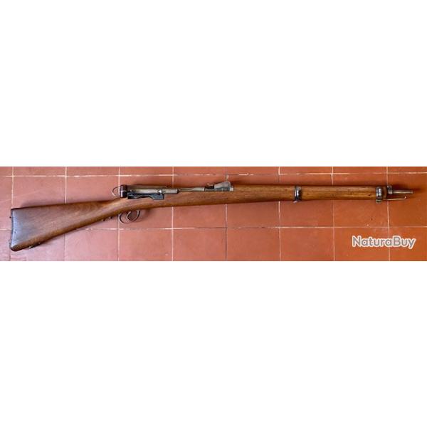 Rare fusil de cadet modle 1897 en 7,5X53,5 enchre 1 euros sans prix de rserve