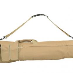 Sac à fusil avec bandoulière 120 cm en tissu Oxford beige sahara