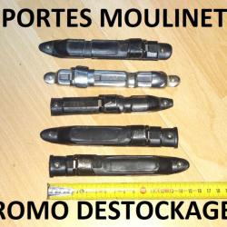 LOT de 5 portes moulinet de canne a peche à 5 EURO !!!!!!!!!!!!- VENDU PAR JEPERCUTE (J2A28)