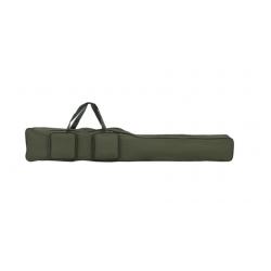 Sac de Canne à Pêche 150 cm Rangement Pratique et Résistant 2 Compartiments Vert