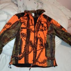 Veste  Percussion camouflage