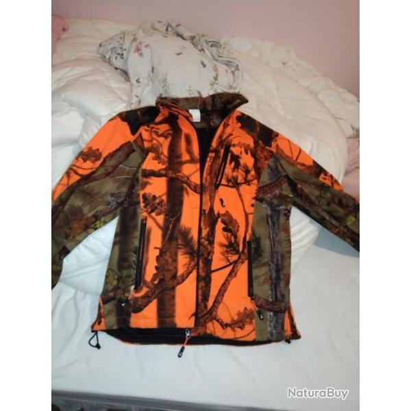 Veste  Percussion camouflage