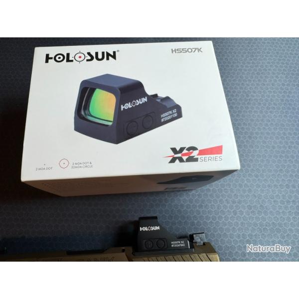 Holosun HS507K X2 Micro Reflex Point rouge