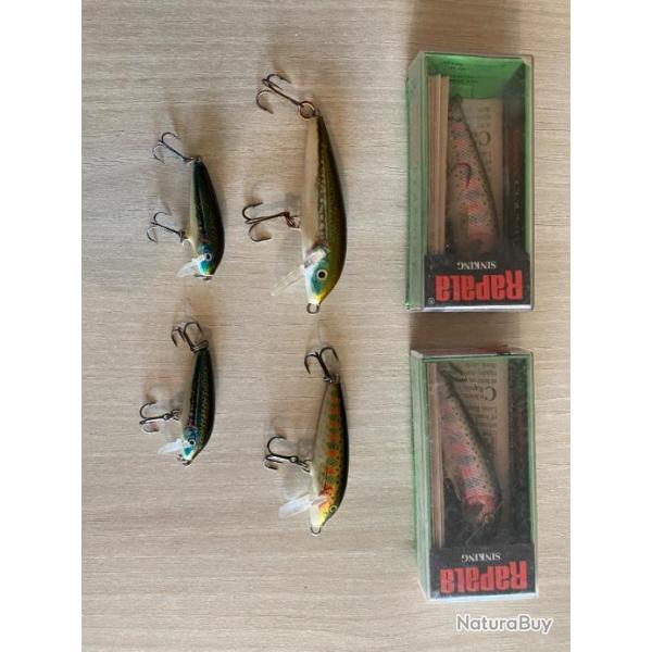 Rapala poissons nageurs truite