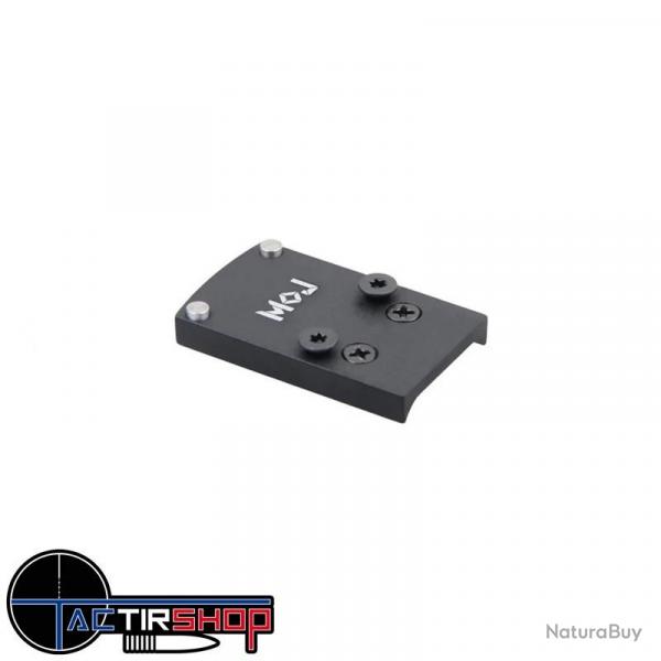 Plaque de montage point rouge Vector optics pour Glock Empreinte MOJ / RMR