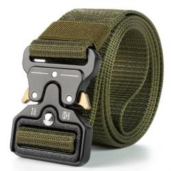 Ceinture Militaire pour Homme ou Femme pour la Chasse la Pêche Taille 125cm x 3.8cm