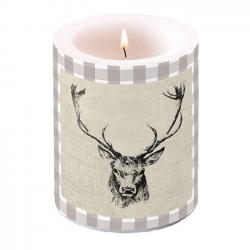Bougie tête de Cerf LOVERGREEN