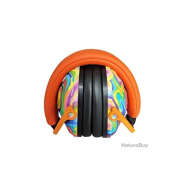 Casque antibruit pour enfant 25db Zohan - Orange