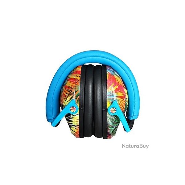 Casque antibruit pour enfant 25db Zohan - Bleu