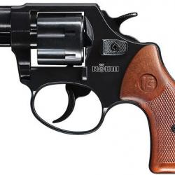 REVOLVER ALARME RÖHM RG 56 CAL. 6 MM FLOBERT BRONZÉ SA/DA 7CPS