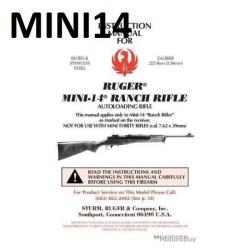 notice RUGER MINI 14 RANCH RUGER (envoi par mail) - VENDU PAR JEPERCUTE (m2329)