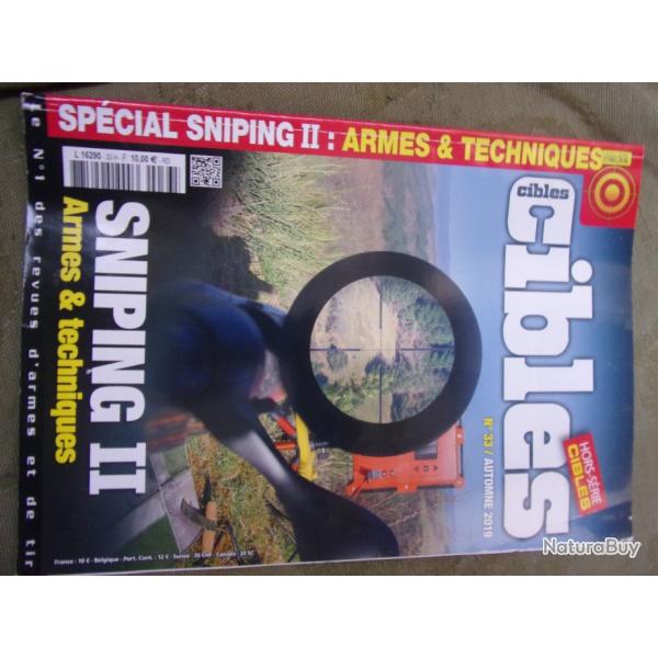 magazine Cible hors srie N 33 Sniping , armes et technologie