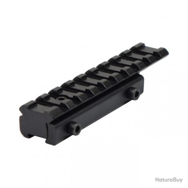 ADAPTATEUR RAIL 11MM VERS 22MM PICATINNY