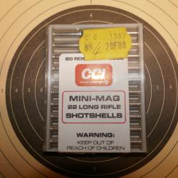 Boite de cartouches .22LR CCI SHOTSHELL "MINI MAG"