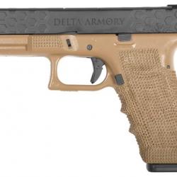 DELTA ARMORY PISTOLET G17 GBB TAN 0.8J