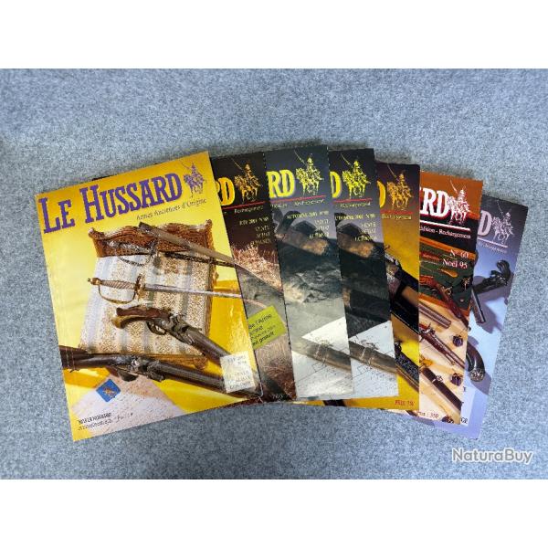 Lot de magazines d'poque Le Hussard