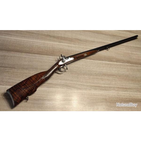 Magnifique fusil  silex sign Flling  Wissembourg transform percussion calibre 16 en Super tat
