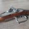 petites annonces chasse pêche : Magnifique fusil double à percussion signé Flling à Wissembourg ancien silex de calibre 16