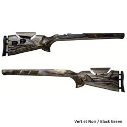 CROSSE RÉGLABLE MGT M-5 POUR BROWNING X-BOLT SA - VERT ET NOIR