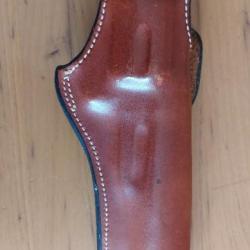 Holster cuir fabriquation GIL