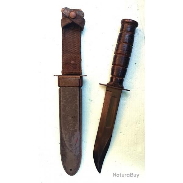 Couteau USN MK2 Ka-bar seconde guerre mondiale