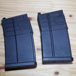 Lot de deux chargeurs hk 417 gbbr