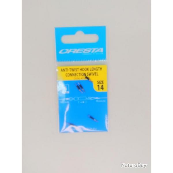 5 anti twist Hook length connections Swivel cresta