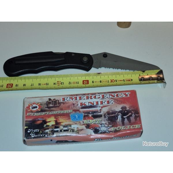 Couteau tactique FROST CUTLERY made in china  EMERGENCY KNIFE