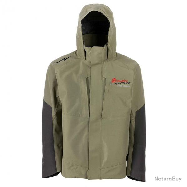 BUOY X ULTIMATE FISHING JACKET DEEP LICHEN GREEN - XL