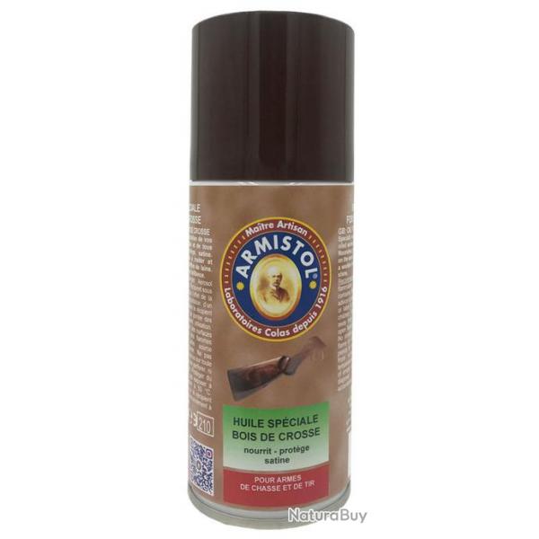 Huile Armistol pour Bois de crosse, Aerosol 150ml