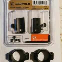 Leupold embase QR et colliers diam 30 pour Tikka T3&T3X