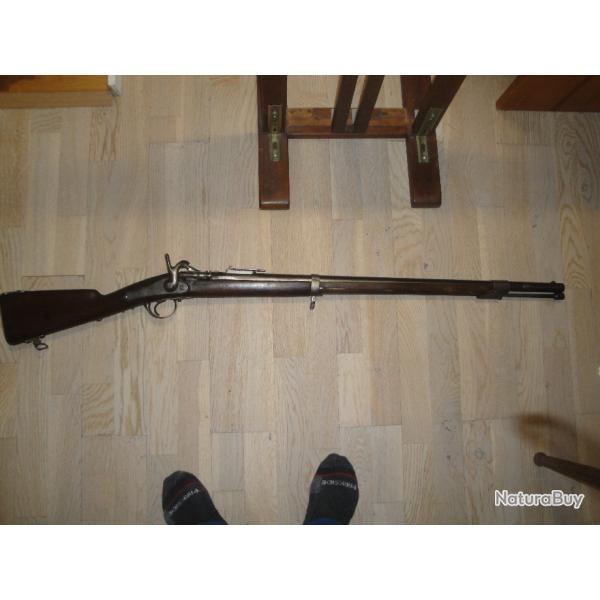 CARABINE DE CHASSEUR MODELE 1846/67 A TABATIERE