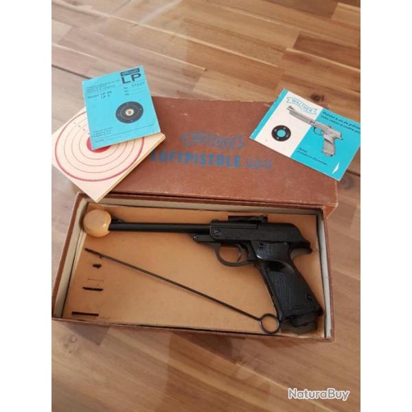 Pistolet Walther LP 53 calibre 4,5mm