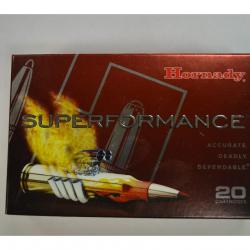 1 BOITE DE 20 MUNITIONS HORNADY CALIBRE 270 WIN SST 130 GR/8.4 G NEUVE